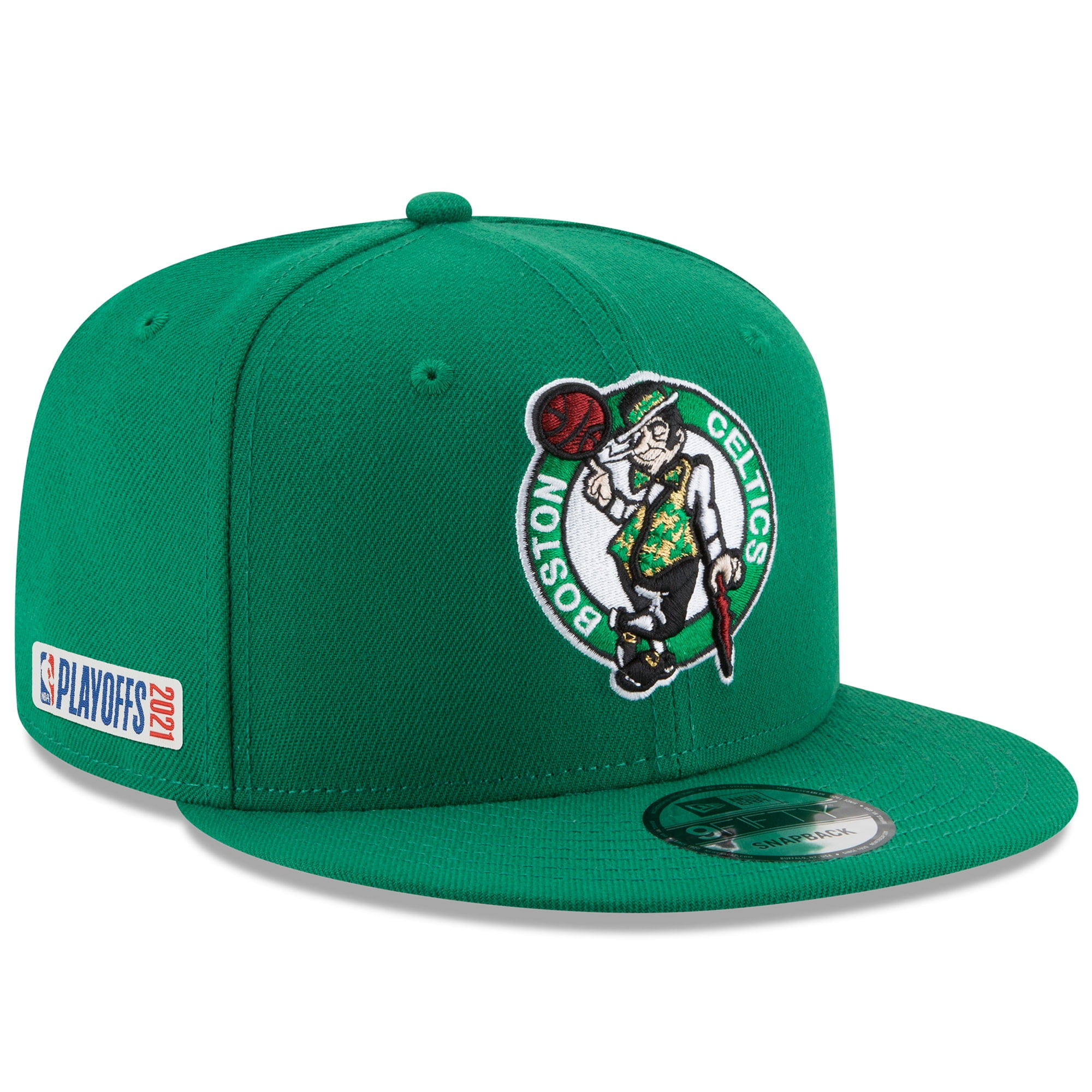 Boston Celtics New Era 21 Nba Playoffs Bound Side Patch 9fifty Snapback Adjustable Hat Green Osfa Walmart Com Walmart Com