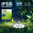 thumbnail image 5 of 10 Pack Cold White LED Medium-Size Ground Lights, Waterproof Landscape Path Lighting, 5 of 6