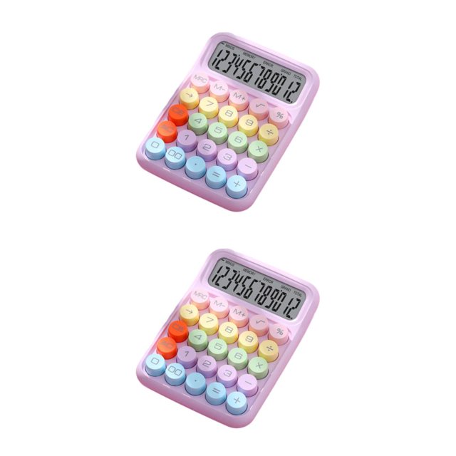 Matsuzay Calculadora científica sin esfuerzo y que ahorra tiempo con calculadora contable de pantalla grande Type2 NO2