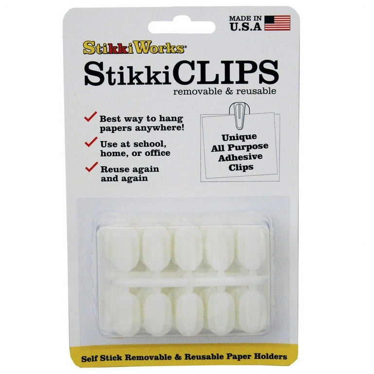 StickyStitch Self-Adhesive Peel & Stick Backing Rolls - White