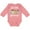 Mauve, variant on Inktastic My Titi Loves Me with Sloth and Hearts Boys or Girls Long Sleeve Baby Bodysuit