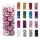 thumbnail image 1 of ¡Liquidación de ahorros navideños! Bolas navideñas PRETXORVE, adorno para árbol de Navidad, bola de 80 mm para colgar en el hogar, ideal para fiestas., 1 of 8