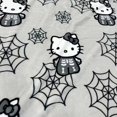 thumbnail image 2 of Manta de Halloween de Hello Kitty de Sanrio, decoración de habitación de dibujos animados, manta gruesa, edredón de franela de terciopelo, sábanas cómodas y suaves, 2 of 5