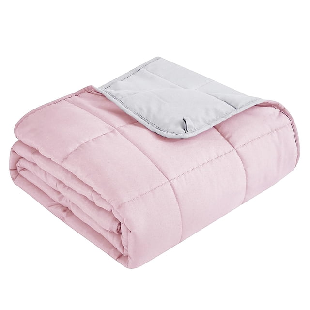 Manta con Peso Topcee 7 kg 122x183 cm Gris Rosado Suave