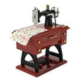 thumbnail image 1 of Mechanical Musical Box Sewing Machine Shape Desktop Decoration Birthday Gift, 1 of 5
