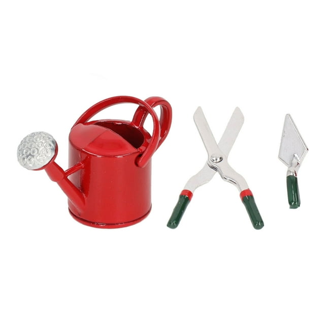 Herramientas de casa de muñecas en miniatura, herramienta de jardín para casa de muñecas 1:12 Herramientas de jardinería en miniatura Herramienta de jardín para casa de muñecas Rendimiento de alta gama
