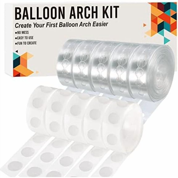 Balloon Arch Kit, 82ft Easy DIY Balloon Decorating Garland Strip and 500Pcs Glue Point Dots Tape for Balloon Arch, Decorations Making$$Electronics Accessories