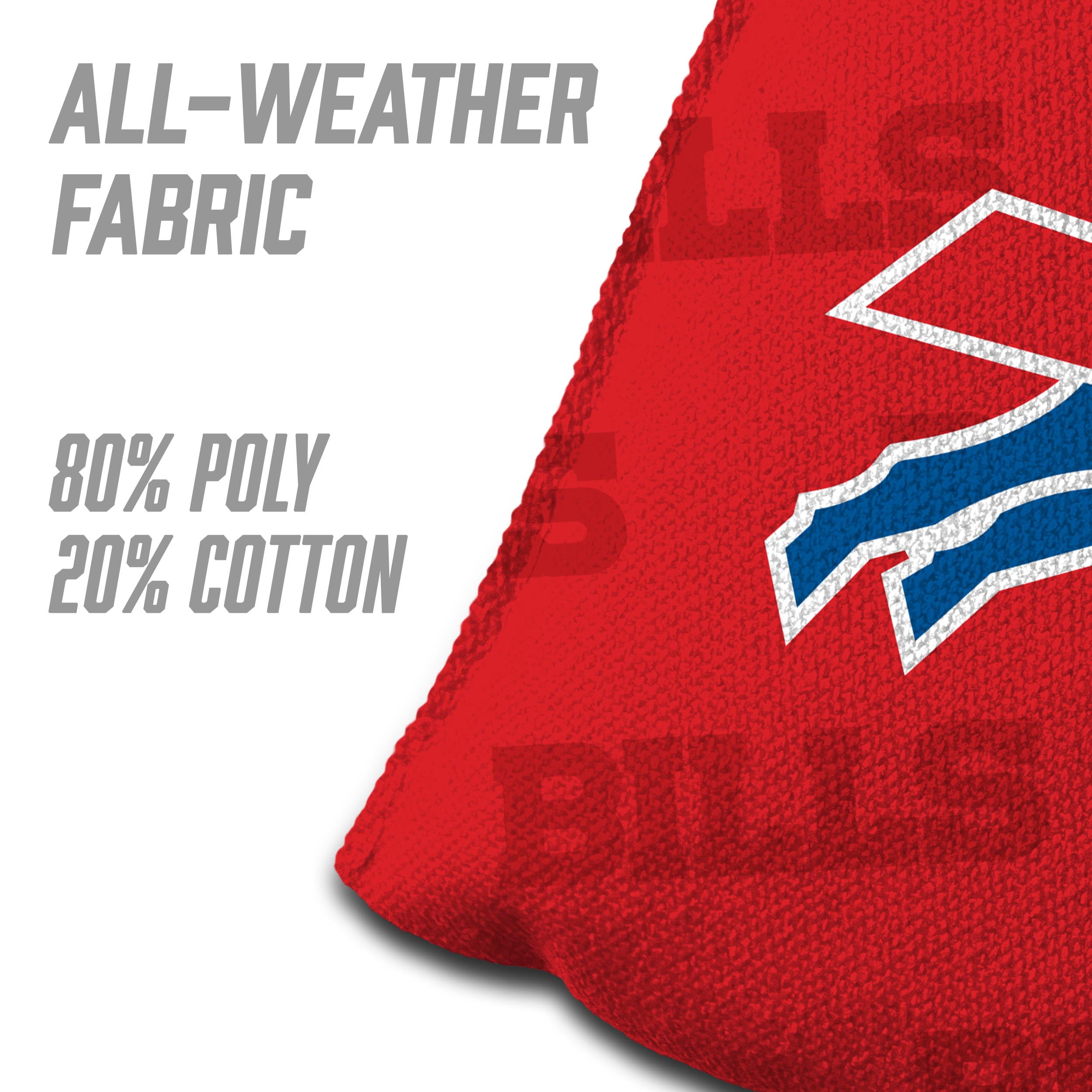 NFL Buffalo Bills Cornhole Bags - 4PK - Red