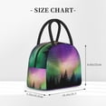 thumbnail image 2 of KLL Northern Lights for Insulated Lunch Bag- Leakproof Cooler Tote Bag Organizer for Women & Men - Reusable Lunch Box for Office Picnic Hiking Beach-One Size, 2 of 6