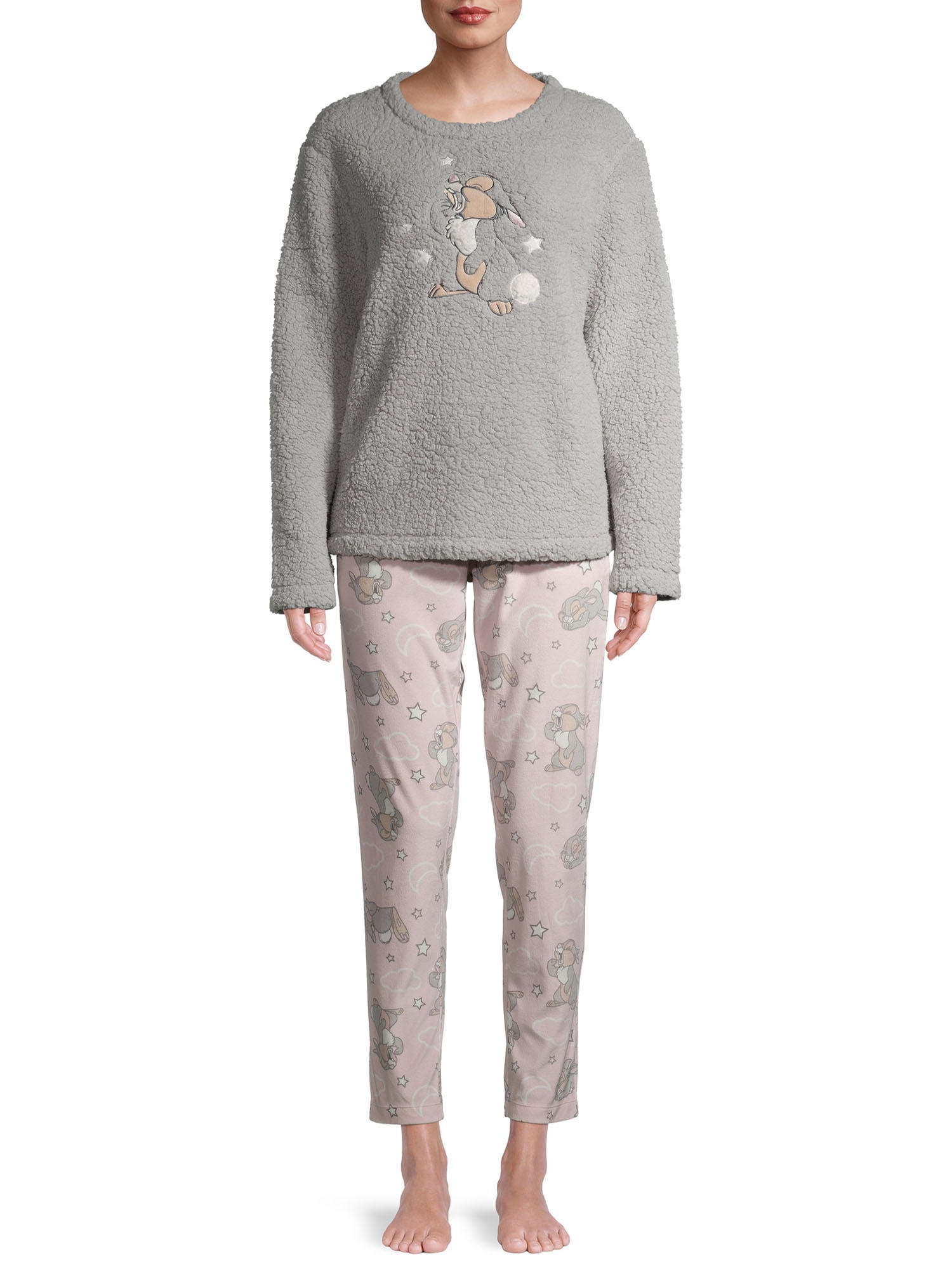 Disney Thumper Grey Hooded Pyjamas Sizes 8-22 OR MATCHING DOUBLE DUVET 
