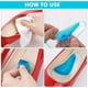 thumbnail image 4 of Plantillas ortopédicas de Gel CHAO 3 pares para zapatos de Gel para fascitis Plantar, 4 of 5