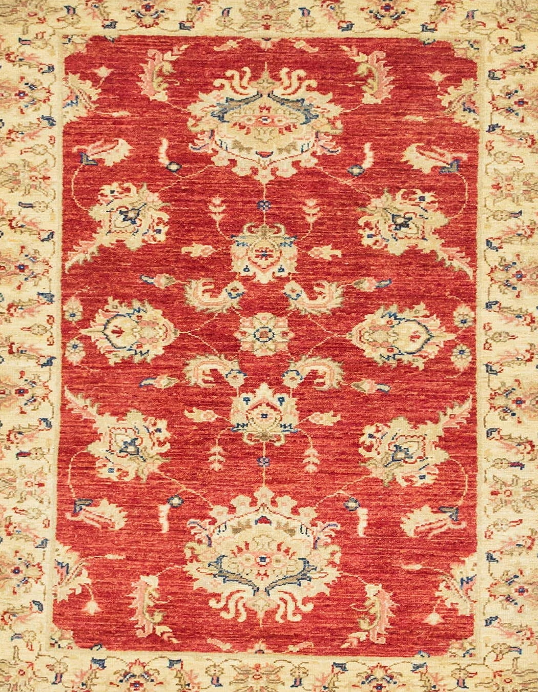 Ahgly Company Indoor Rectangle Abstract Neon Red Oriental Area Rugs, 2 ...