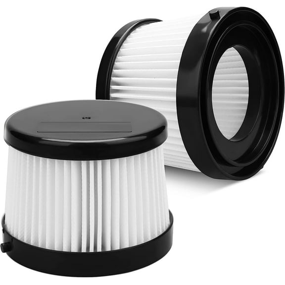 2 Pack Dewalt DCV5011H Replacement DCV501HB Hepa Filters. Compatible with DEWALT DCV501HB 20V Cordless Handheld Vacuum. Replaces Part # DCV5011H
