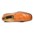 thumbnail image 4 of Bruno Marc Men's Classic Formal Dress Shoes Square Toe Loafer Shoes Casual Work Shoes GOLDMAN-02 BROWN Size 12, 4 of 4