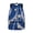 Blue Tropical Plumeria Pattern, variant on Chririnla Elephant Printed Kids School Backpack Set Teen Boys Bookbags