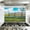 Color 4, variant on Kitchen Backsplash Peel and Stick Wall Murals Clouds Texas Bluebonnets Landscape Pictures Royalty Blue Removable Mural 35.4"W x 23.6"H, Oil Proof Vinyl Wallpaper for Fireplace & Behind Stove