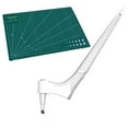 thumbnail image 1 of Utilities, Furenl Tools Stainless Steel Craft Cutting Rotary with 360 Craft Steel Craft Sewing, A Craft Knife and A Ruler, 1 of 9