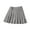 Girl Skirt-Gray, variant on KkSLirnhs 110 Girls' School Uniform Pleated Skirt with Lightweight Material for Summer Comfort Lightweight School Uniform Pleated Ruffle Scooter Skirt Black
