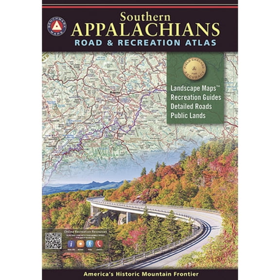 Pre-Owned Southern Appalachians Road & Recreation Atlas (Paperback) by Benchmark Maps