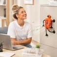 thumbnail image 7 of THOPBPRK Desk Fan, Personal Table Fan with StrongAirflow & Rechargeable Battery, Creative fan with FlexibleBendable 4-Legs Structure & Silicone Sucker for Bedroom Home , 1Pcs Orange, 7 of 7