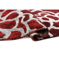 thumbnail image 5 of Newport Collection - Red, Gray Floral Medallion Modern Area Rug, 5 of 5