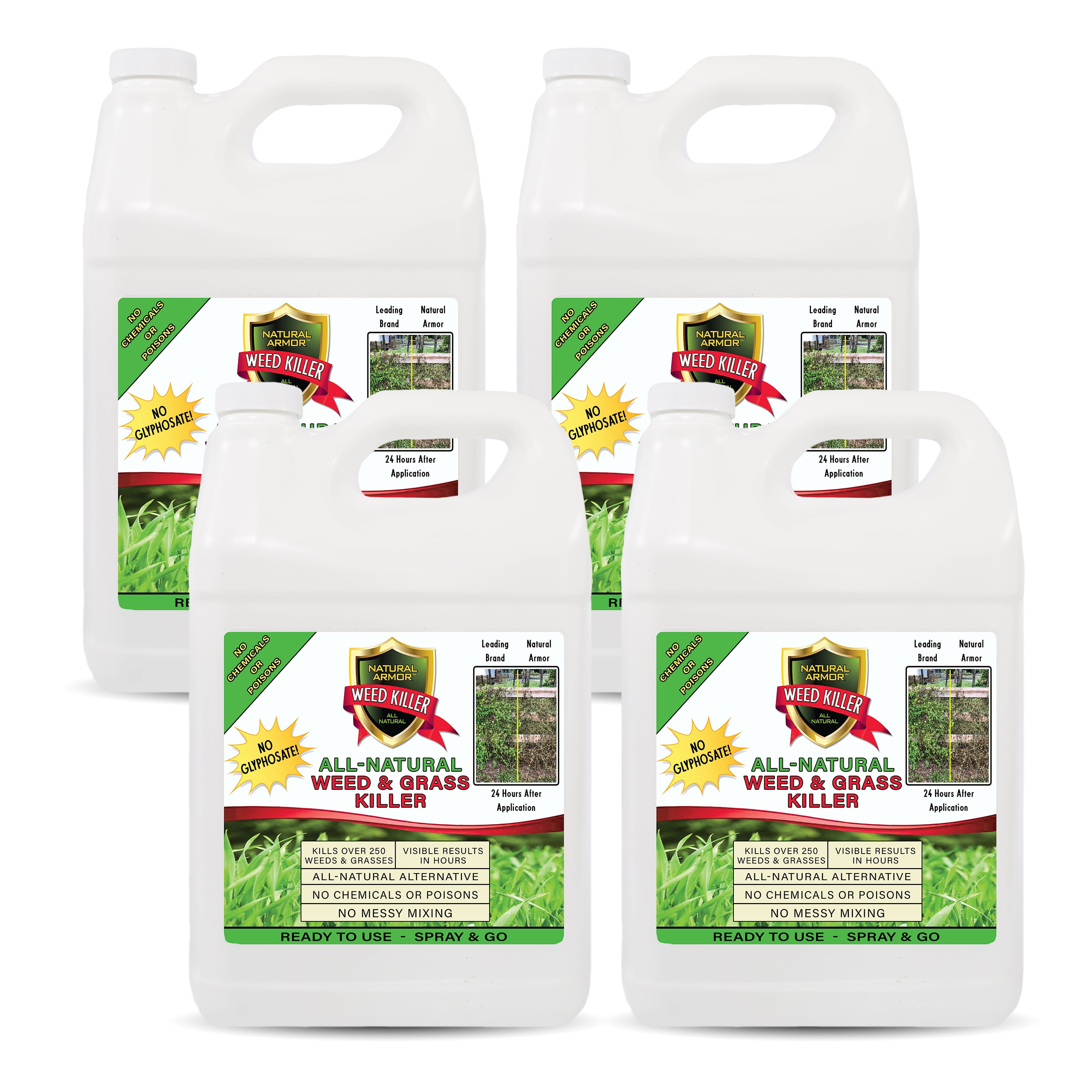 Natural Armor Weed & Grass Killer AllNatural Concentrated Formula