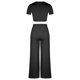 thumbnail image 5 of Traje de cintura con estampado floral de verano para mujer Traje casual de dos piezas a la moda Wmkox8yi bvn751, 5 of 8