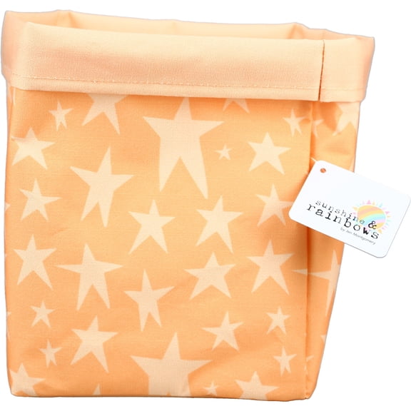 Stars - 6.25" x 8" Canvas Basket