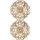 thumbnail image 4 of Apliques de madera maciza decorativos respetuosos con el medio ambiente, diseño floral bellamente elaborado, ideal para decorar paredes, puertas y armarios, uso duradero, mano de obra fina, ambiente, 4 of 5