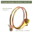 thumbnail image 2 of Uxcell 2Pack Hose Clamps Double Steel Wire Water Pipe Clamp Adjustable 30-40mm Clamp, 2 of 4