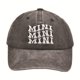 thumbnail image 1 of Gorra de béisbol para exteriores de Europa y Estados Unidos, sombrero para el sol con bordado de letras de tres líneas, sombrero para padres, 1 of 2