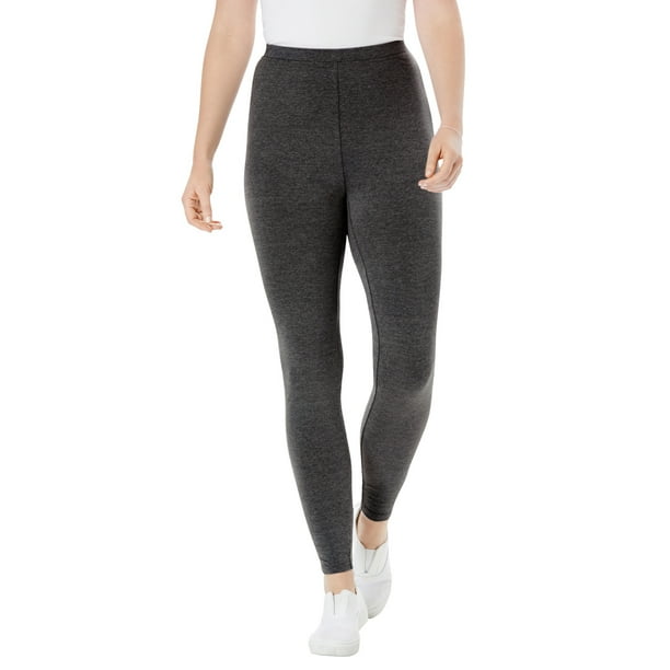 Woman Within Women's Plus Size Stretch Cotton Legging Legging