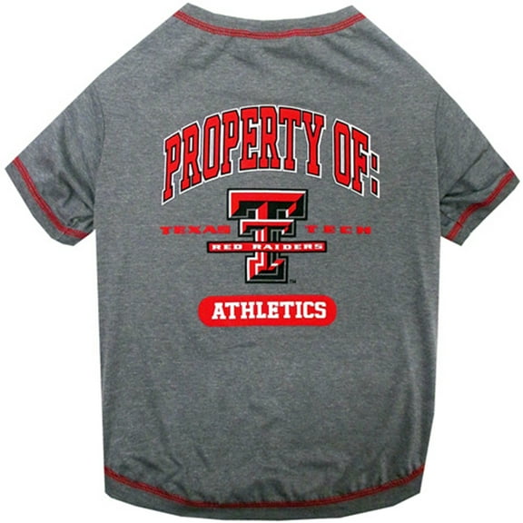 Pets First Collegiate Texas Tech Red Raiders Pet Dog T-Shirt in 5 Sizes - Medium