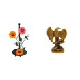 thumbnail image 1 of Dispensador Decorativo De Pañuelos De Papel Con Forma De Girasol Radiante, Ideal Para El Hogar, La Oficina, El Comedor, Estanterías, Fiestas O Como Regalo., 1 of 8