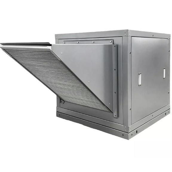 Elite Kitchen 2 HP Exhaust Fan, Filtered Air Unit Roof Supply Fan for 22 Ft to 32 Ft Hood