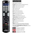 thumbnail image 3 of Control Remoto Universal Gvirtue arc-8in1 para TVs Samsung Vizio LG Sony Sharp Panasonic Toshiba Philips LCD LED 3D, 3 of 3