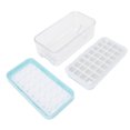 thumbnail image 1 of Bandeja De Silicona Para Cubitos De Hielo Con Tapa Y Caja De Almacenamiento De Hielo, Molde Para Hacer Hielo De Grado Alimenticio Para Cocina Casera, Ideal Para Whisky, Jugo Y, 1 of 7