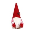 thumbnail image 1 of Fiudx Adorno Navideño de Gnomo, Colgante de Rodolfo de Ratán, Adorno de Duende Artesanal, Decoración Festiva para El Hogar, Adorno para Árbol de Navidad, Aplicación Multiescena, Tamaño 20 X 11 X 7 Cm, 1 of 2