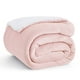 thumbnail image 1 of Manta Bedsure Sherpa de forro polar para sofá, 130 x 150 cm, color rosa, 1 of 7