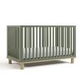 thumbnail image 5 of Art of Nursery by Storkcraft Sicily Deluxe 3-in-1 Convertible Crib with Bonus Toddler Guardrail, Olive with Driftwood, 5 of 15