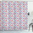 thumbnail image 1 of Ambesonne Diamonds Shower Curtain, Colorful Stones Design, 69"Wx75"L, Multicolor, 1 of 3