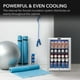 thumbnail image 4 of Whynter BR-091WS, refrigerador de bebidas de acero inoxidable con capacidad para 90 latas con cerradura, 2,5 pies cúbicos, 4 of 5
