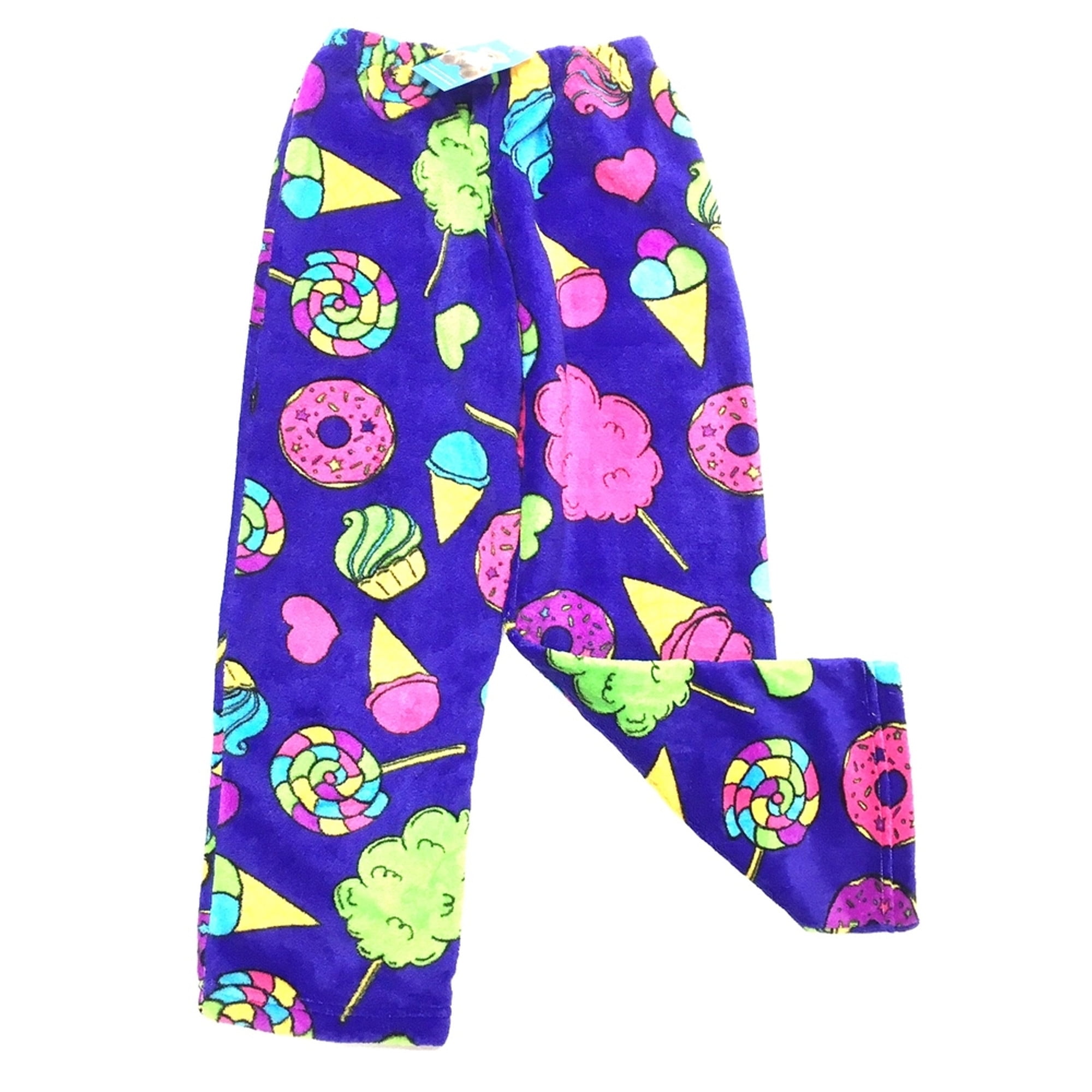 Confetti and Friends Girls and Boys Fuzzy Plush Pants 