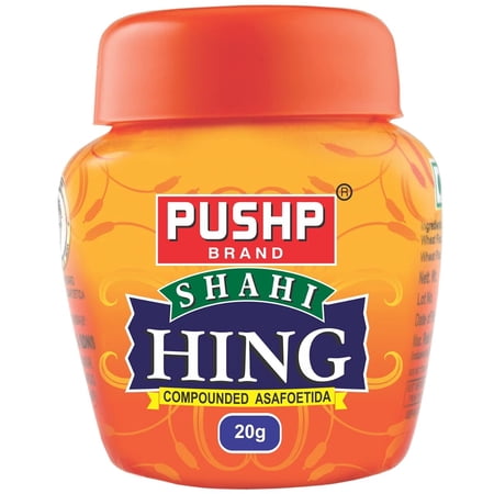 Organic Compounded Asafoetida Shahi Hing Powder By Pushp 20gm, 0.7 Ounce | Pack Of 1