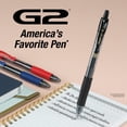 thumbnail image 4 of PILOT G2 Premium Refillable and Retractable Rolling Ball Gel Pens, Extra Fine Point, Blue Ink, 12-Pack (31003), 4 of 8