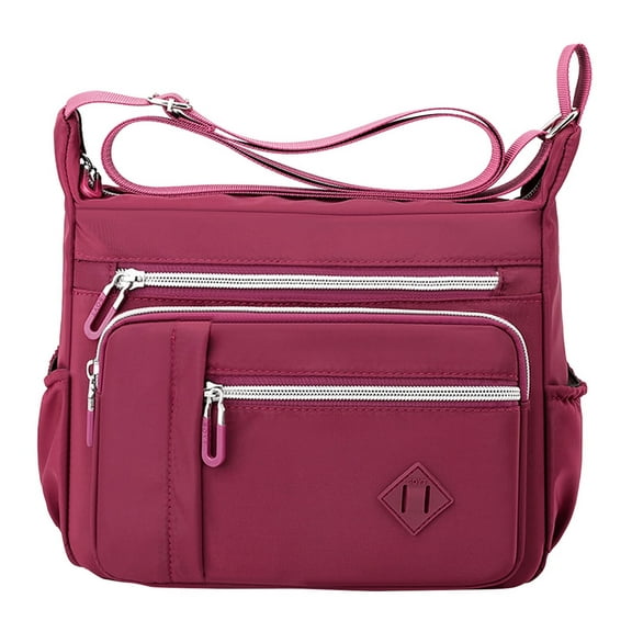 Shoulder bag for Women Shoulder Handbag Roomy Multiple Pockets Bag Ladies Crossbody Purse Fashion Tote Top Handle Satchel Hot Pink