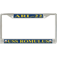 thumbnail image 1 of USS Romulus ARL-22 License Plate Frame, 1 of 1