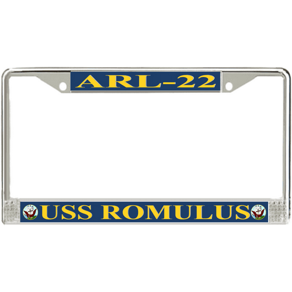 USS Romulus ARL-22 License Plate Frame