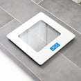 thumbnail image 5 of Greater Goods Digital Bathroom Scale – High-Precision, Non-Slip, Scratch-Resistant, Tempered Glass, Easy-Read Display, 400 lb Capacity, White, 5 of 5