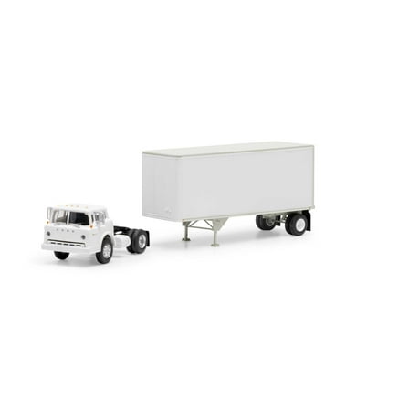 Athearn HO RTR Ford C/28' Trailer Owner Operator ATH90991 HO Vehicles